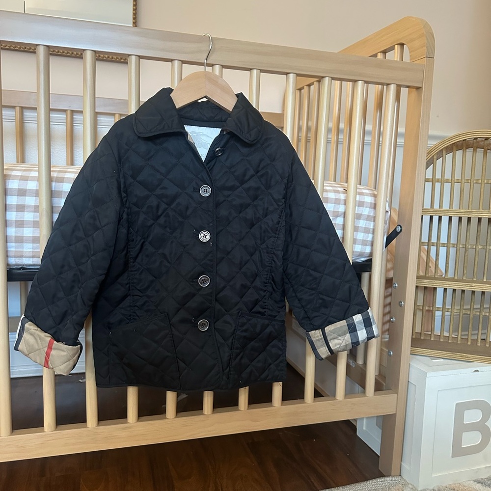 Burberry Kids Quilted Jacket – Size 7